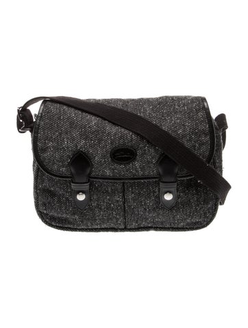 Longchamp Tweed Crossbody Bag