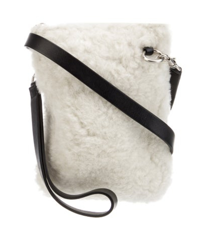 Jil Sander Sander Shearling Crossbody Bag