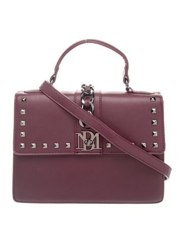 Badgley Mischka Leather Top Handle Bag