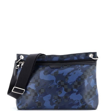 Ltd. Ed. Camouflage Cobalt Hunter Crossbody null