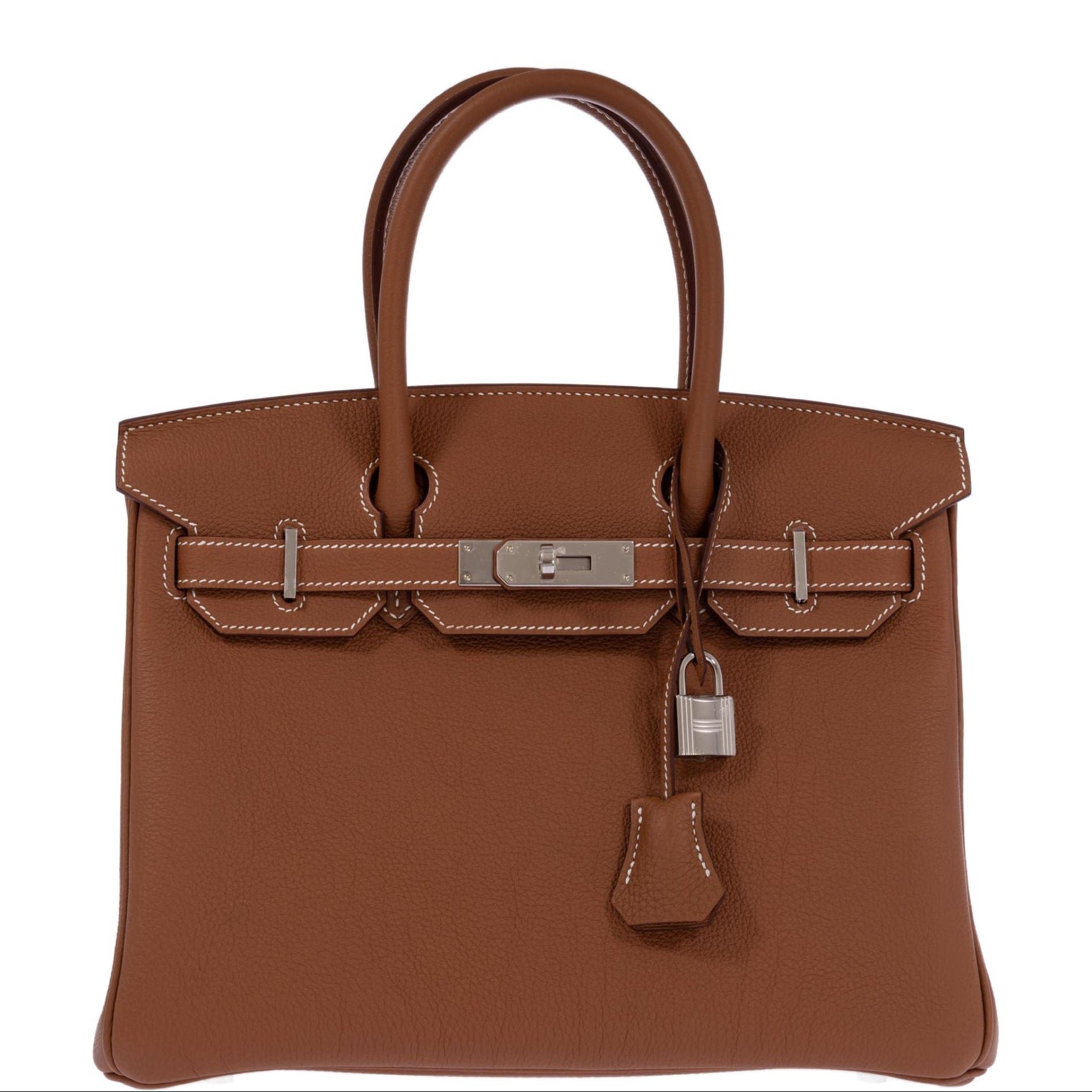 Hermes Hermès Birkin 30 Gold Togo Palladium Hardware