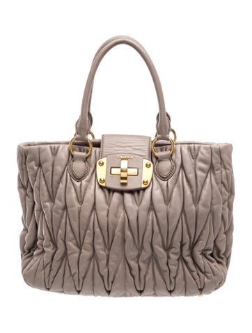 Leather Top Handle Bag