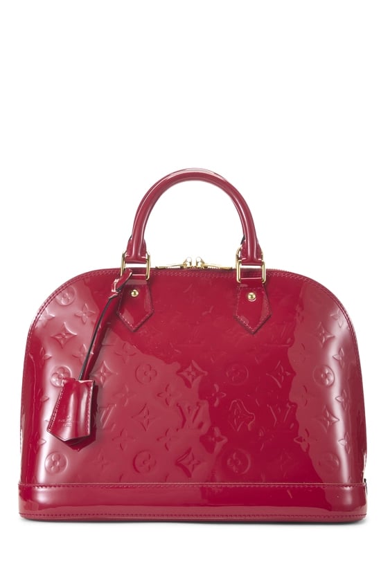 Rose Pop Monogram Vernis Alma PM NM