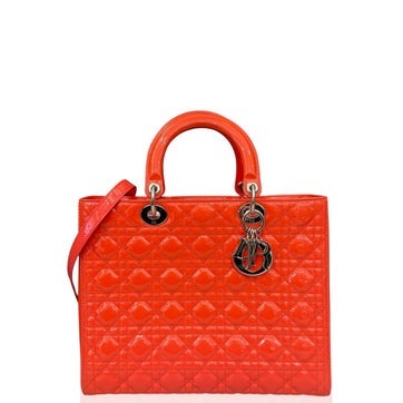 Lambskin Lady Dior Large