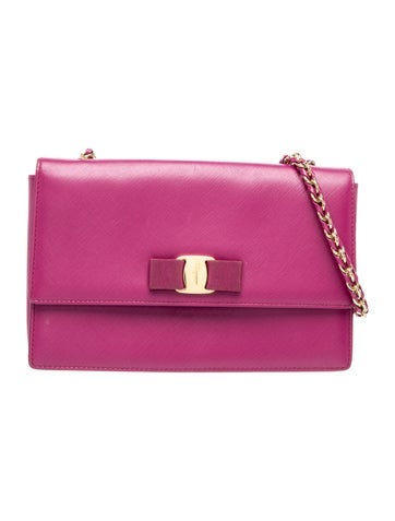 Ferragamo Vara Bow Shoulder Bag