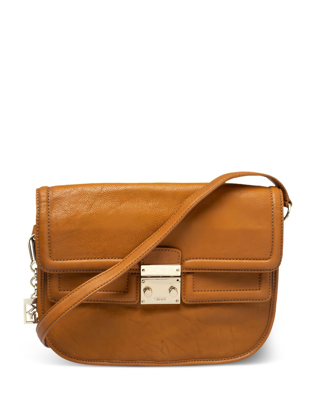 pre-owned leather shoulder bag 