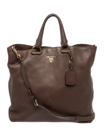 Vitello Daino Leather Tote