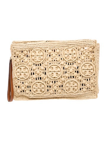 Raffia Clutch