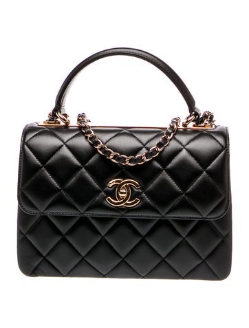 Small Trendy CC Handle Flap Bag