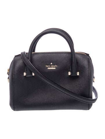 Saffiano Leather Top Handle Bag