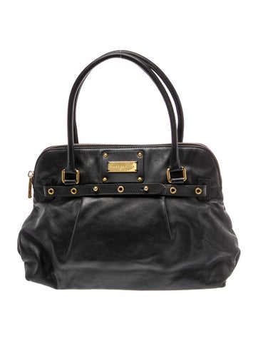 Leather Top Handle Bag