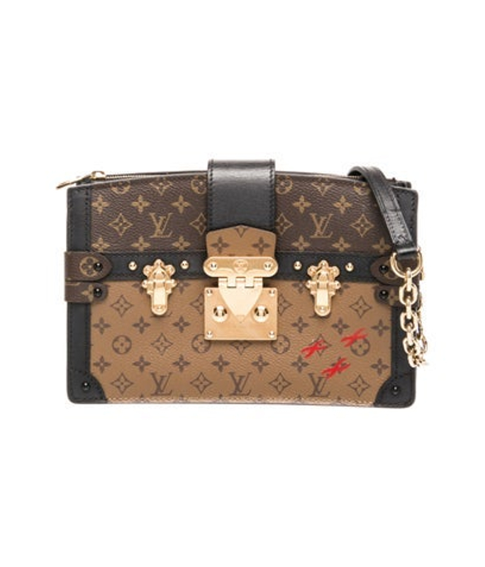 Louis Vuitton Vuitton Lv Monogram Trunk Clutch