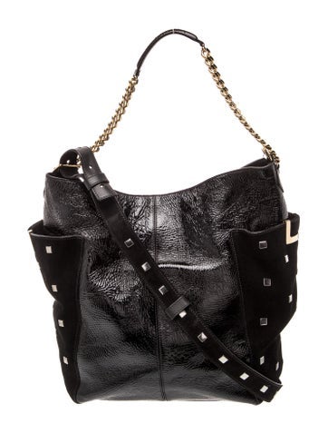 Patent Leather Hobo