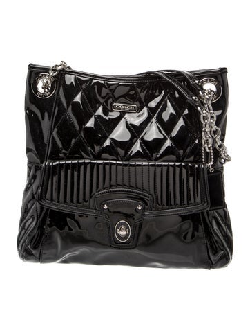 Patent Leather Shoulder Bag