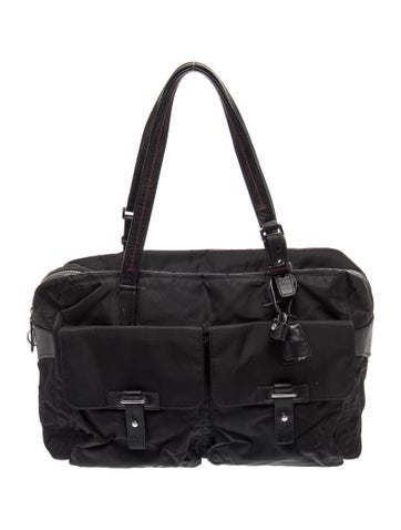Nylon Top Handle Bag