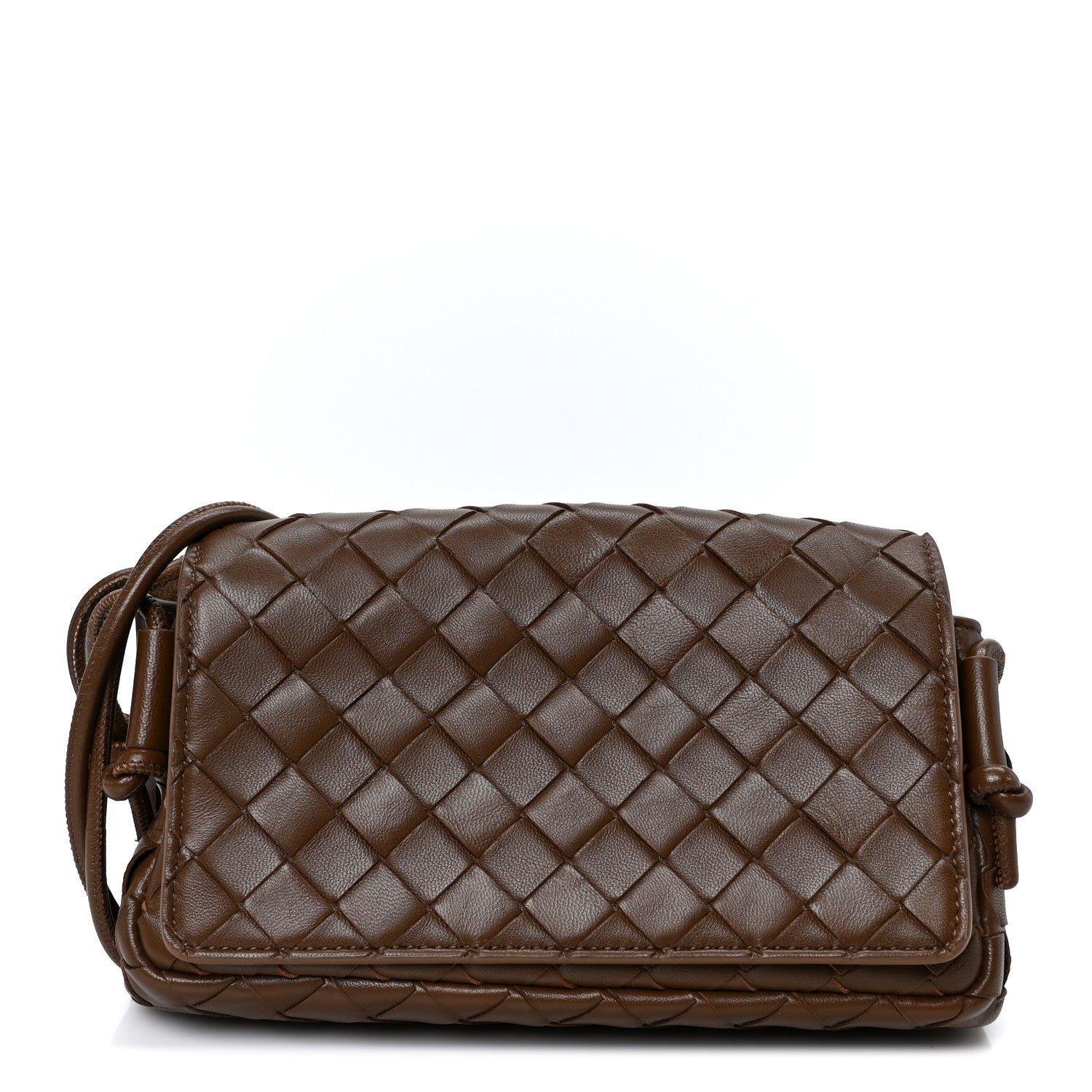 Bottega Veneta Nappa Intrecciato Notturno Nocciola