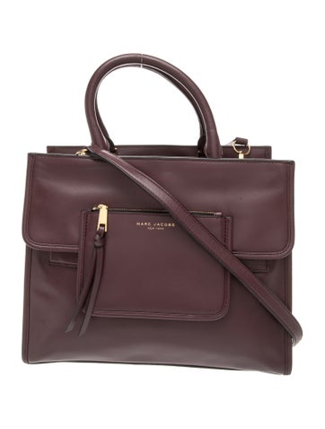 Leather Top Handle Bag