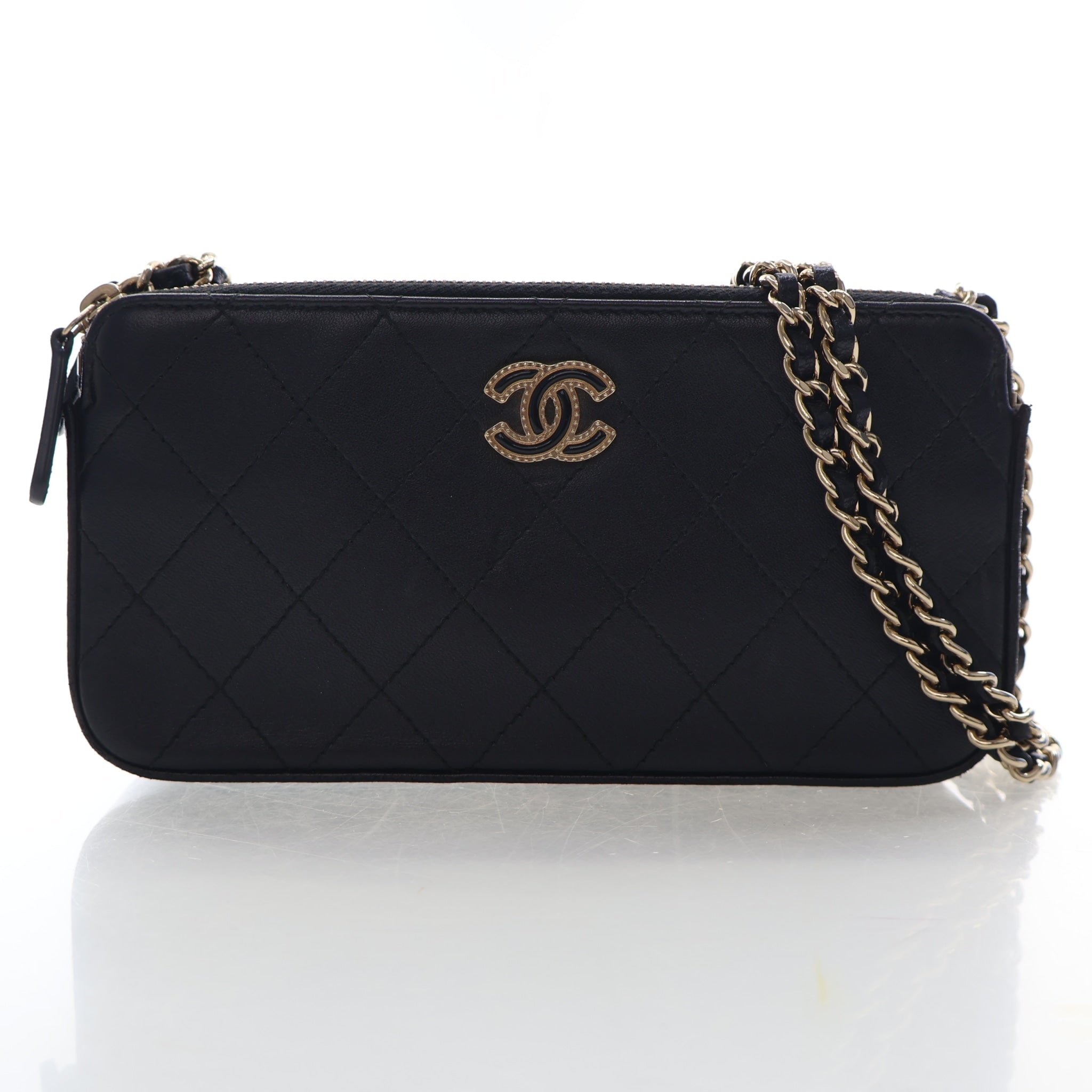 Chanel Small Lambskin Chain Bag