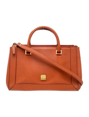 Leather Top Handle Bag