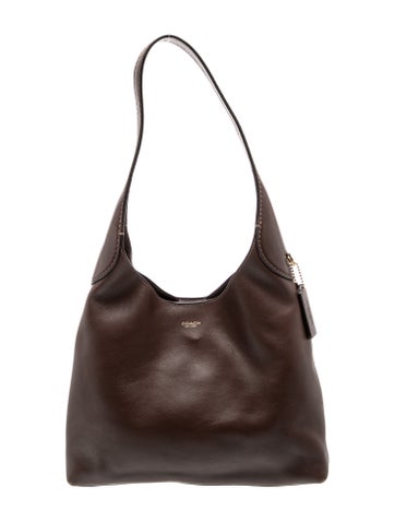 Leather Brooklyn shoulder bag Small