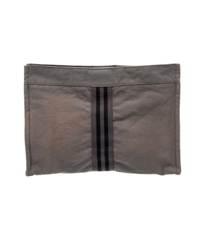Hermes Toile Fourre Tout Pouch