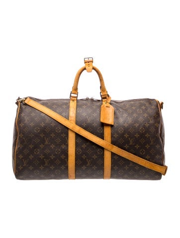 LV Monogram Keepall Bandouliere 55 Vintage