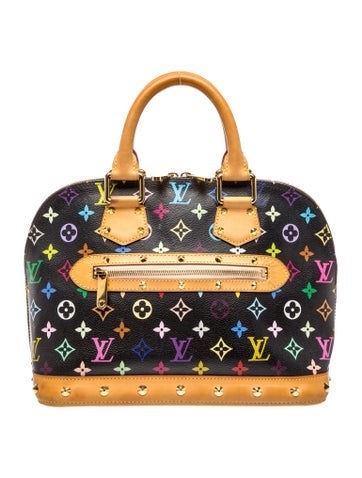 Multicolore Monogram Alma PM Vintage