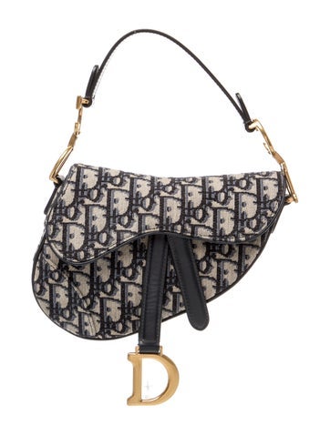 Oblique Jacquard Oblique Saddle Mini
