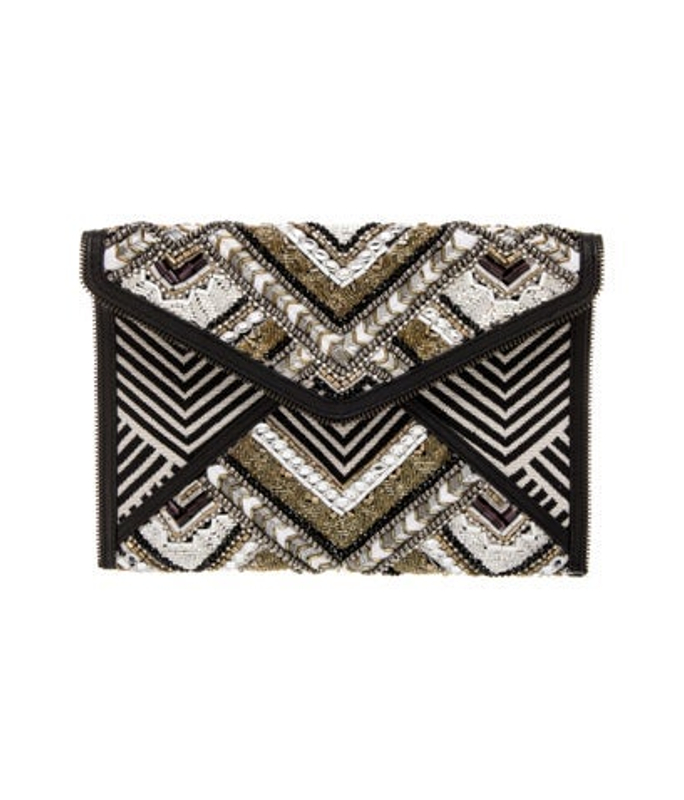 Rebecca Minkoff Minkoff Canvas Minaudiere