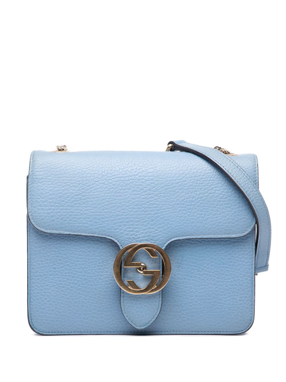 2000-2015 Small Dollar Calfskin Interlocking G crossbody bag