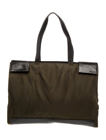 Tessuto Nylon Shopper Tote Vintage