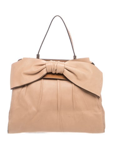 Leather Top Handle Bag