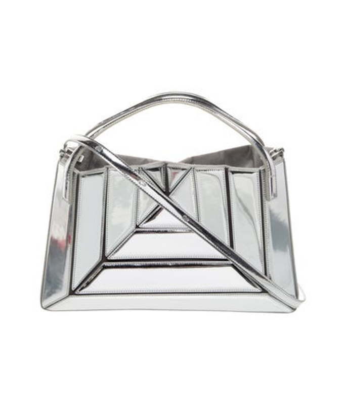 Mlouye Leather Top Handle Bag