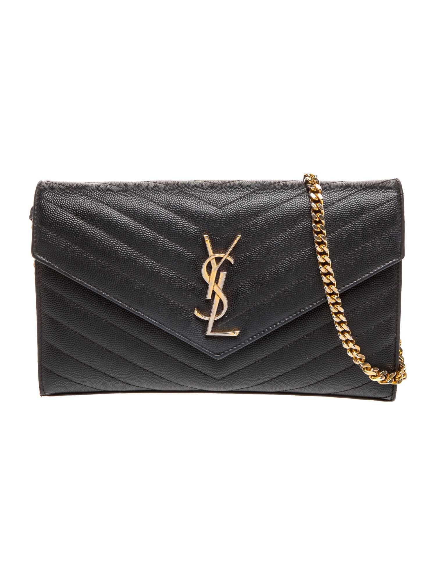 Saint Laurent Leather Cassandre