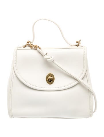 Leather Top Handle Bag