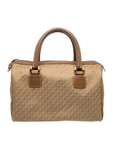 Leather Top Handle Bag Vintage