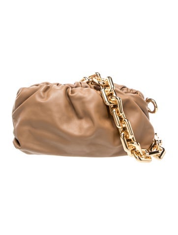 Bottega Veneta Leather Chain Pouch