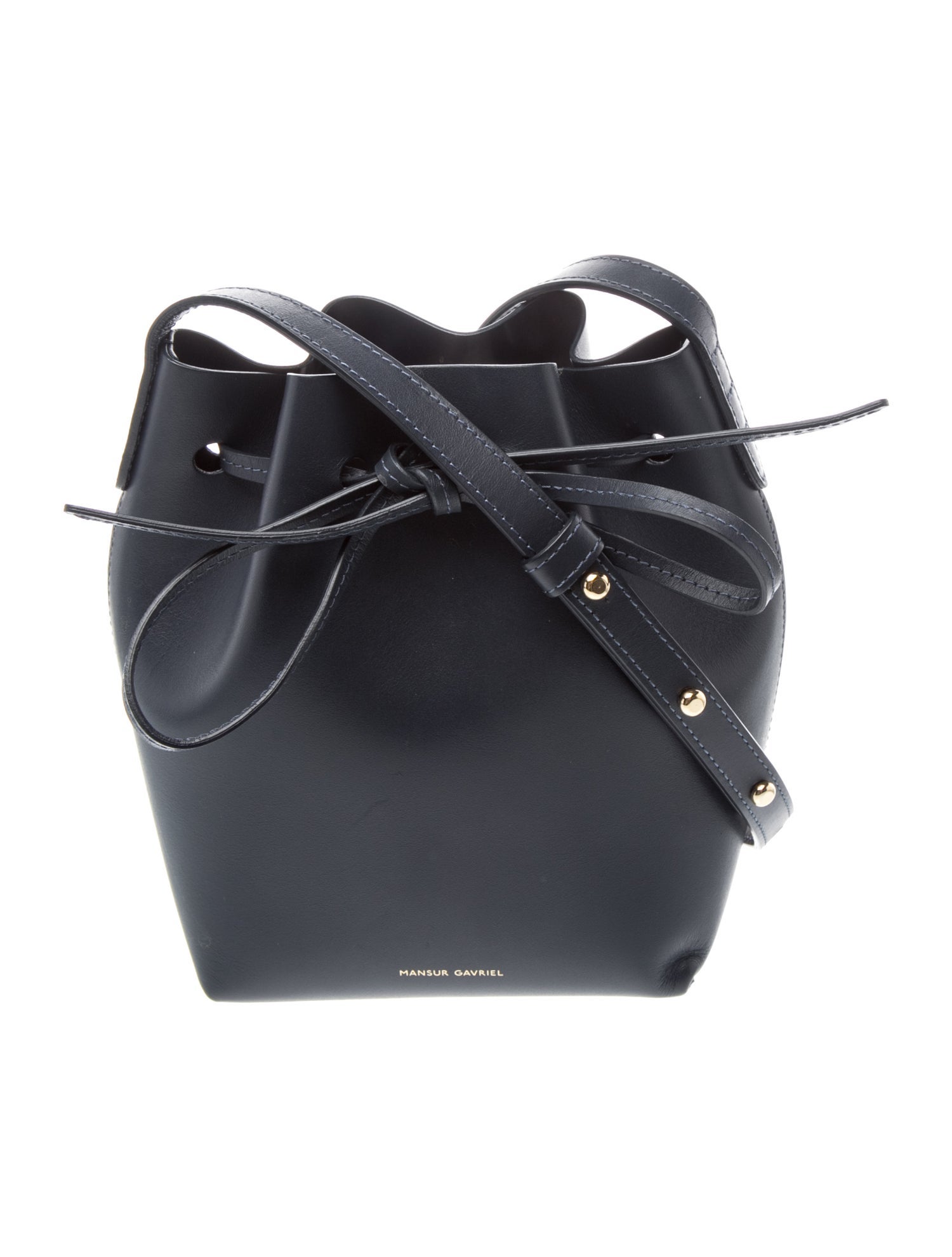 Mansur Gavriel Leather Bucket Bag