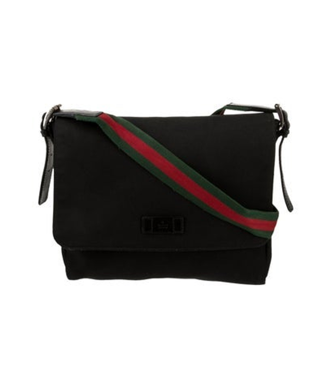 Gucci Web Shoulder Bag Vintage