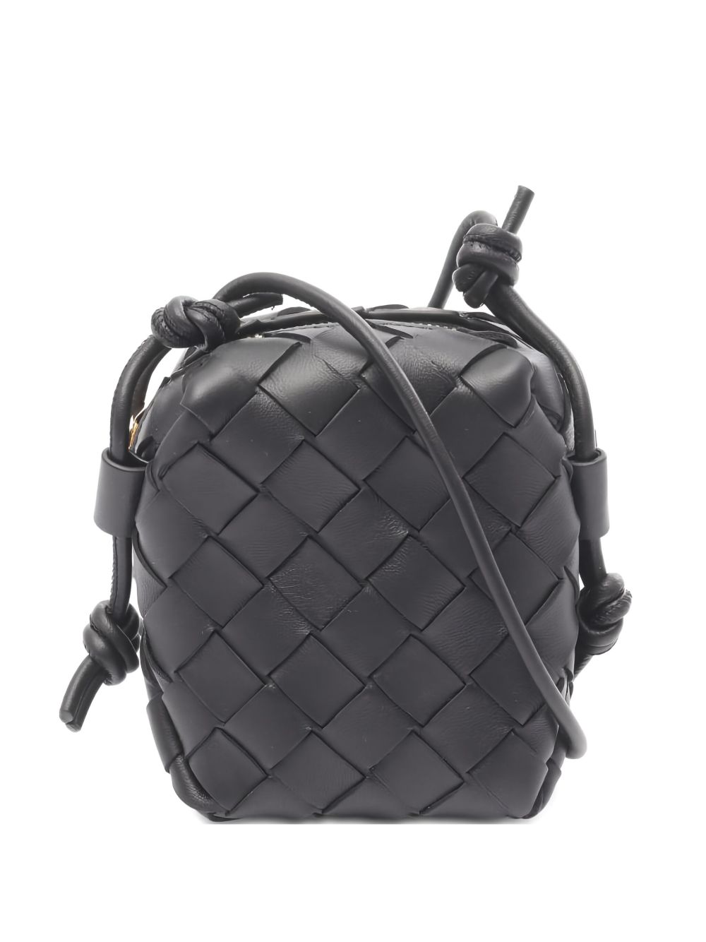 Bottega Veneta 2020s micro Intrecciato shoulder bag