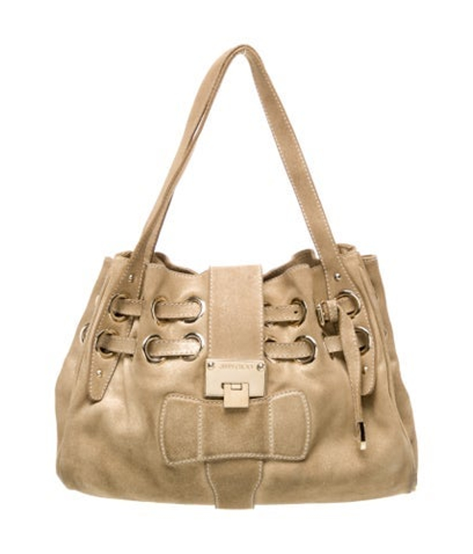 Jimmy Choo Choo Suede Shoulder Bag