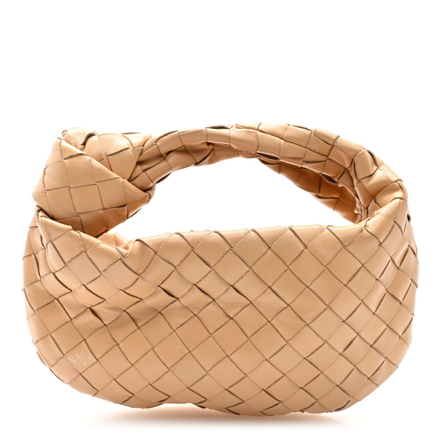 Bottega Veneta Nappa Intrecciato Mini Jodie Almond
