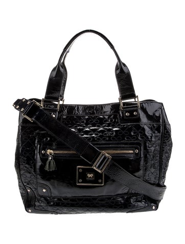 Anya Hindmarch Logo Leather Tote