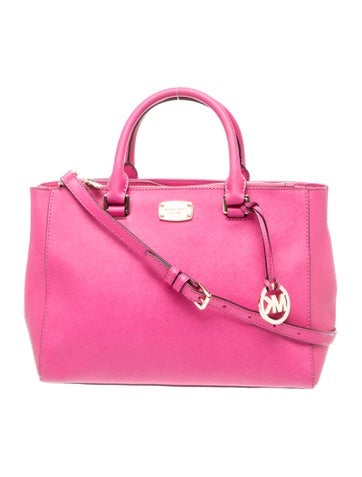 Saffiano Leather Top Handle Bag