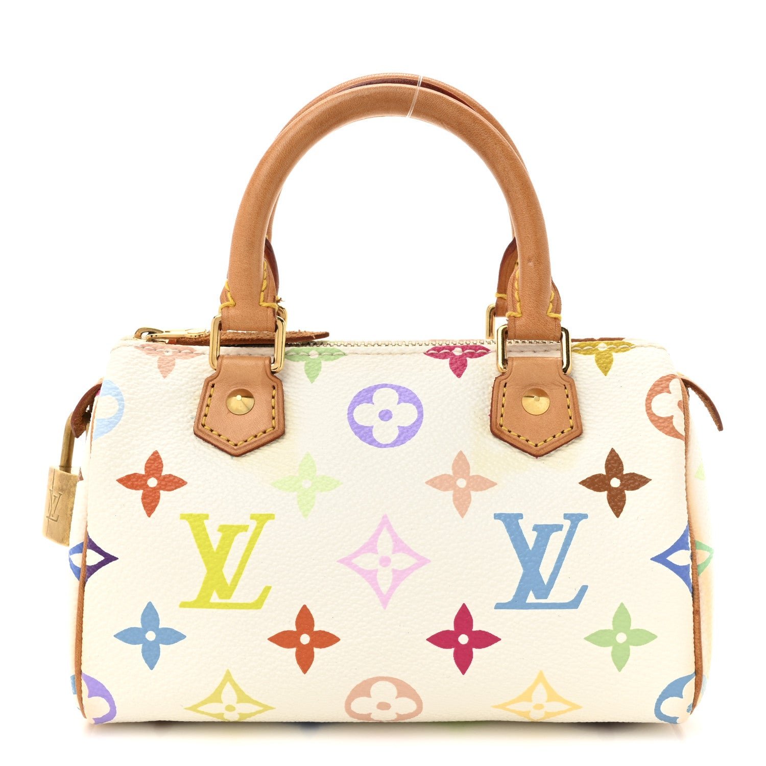 Louis Vuitton Monogram Multicolor Mini Sac HL Speedy White