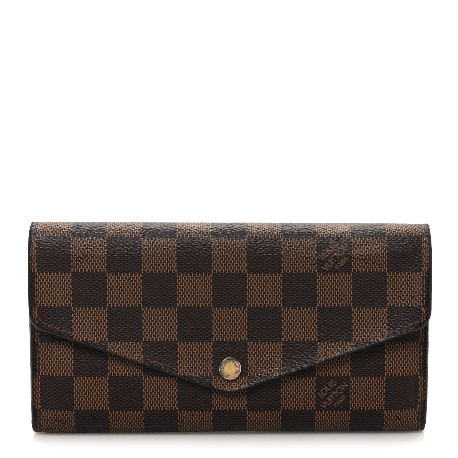Louis Vuitton Damier Ebene Sarah Wallet NM