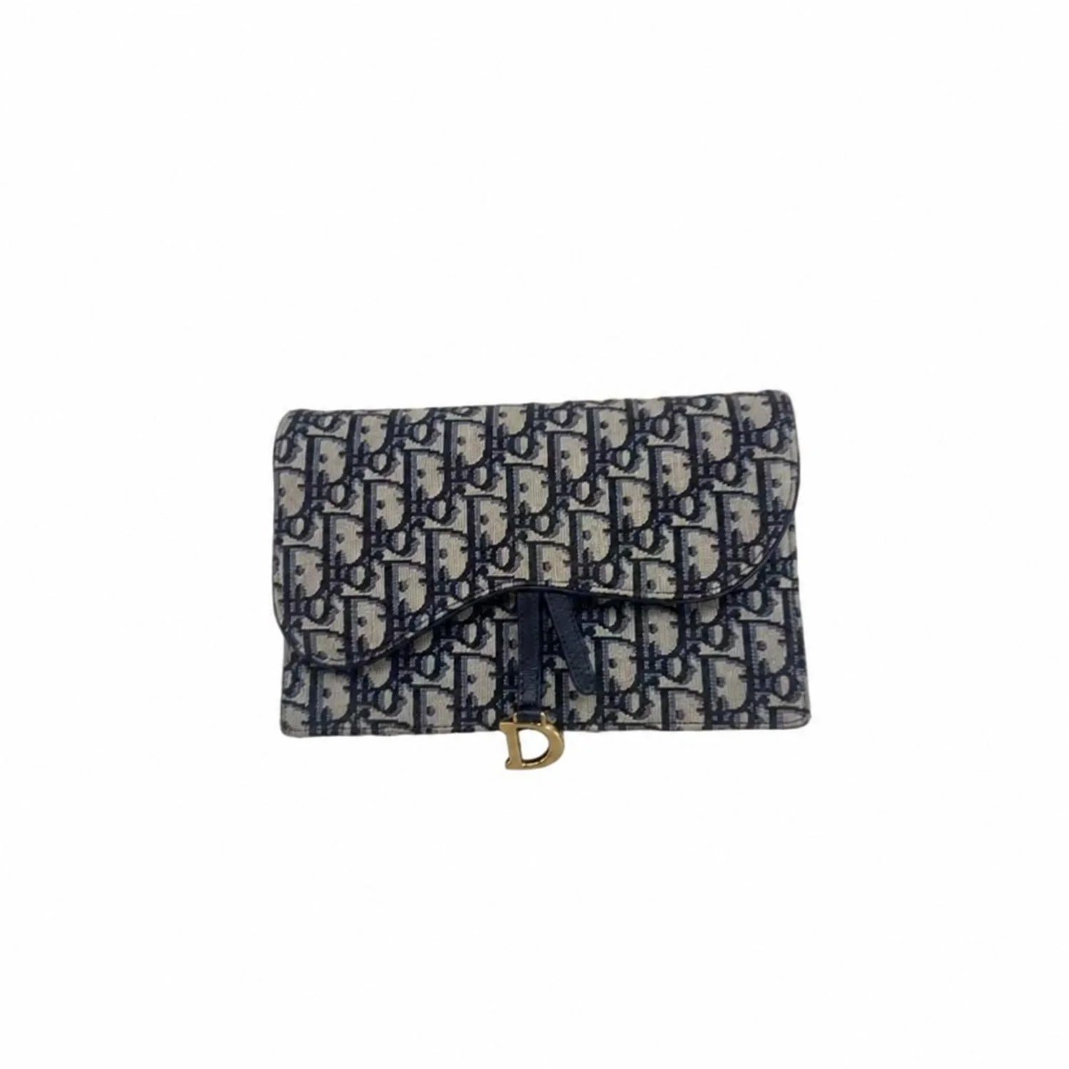 Canvas Saddle Chain Pouch Medium