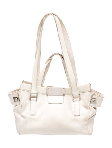 Leather Top Handle Bag