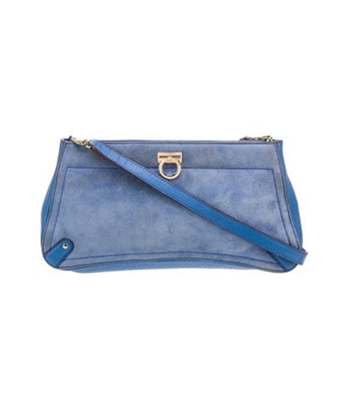 Salvatore Ferragamo Ferragamo Suede Crossbody Bag