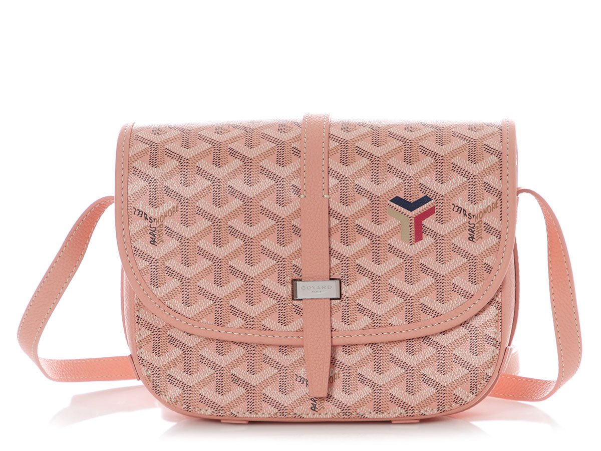 Goyard Goyard Pink Belvédère PM
